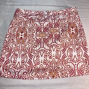 Adidas Climacool‎ Pink Orange White Athletic Tennis Skort Sz 4